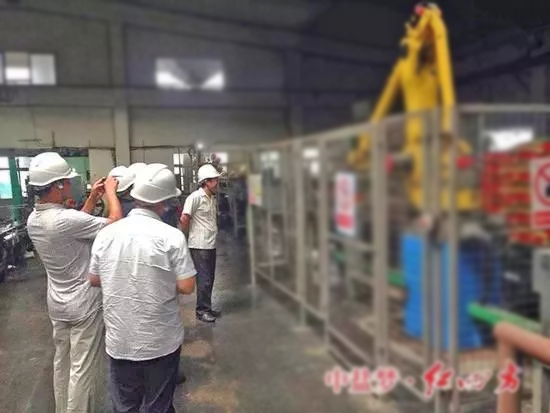 生產篇：大戶參觀紅四方新區復合肥生產車間