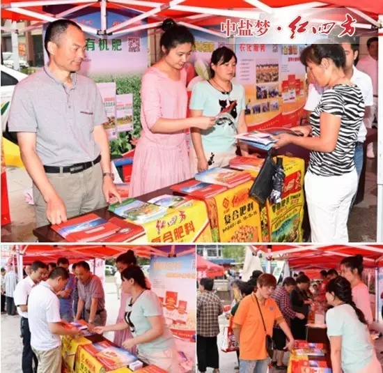 化肥銷售現場氣氛火熱